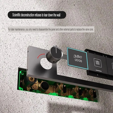 Thermostatic Concealed Shower Head