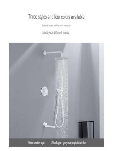 Simple Round PPR Hot Melt Shower Head