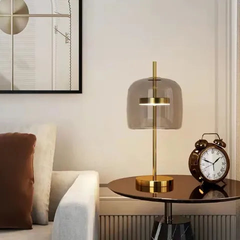 Nordic Glass Table Lamp Modern Minimalist Luxury