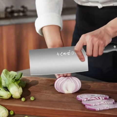 Kitchen Knife Set 7 Piece With Wooden Block Holder