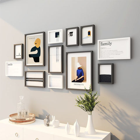 Modern Photo Wall Frame Combination Set