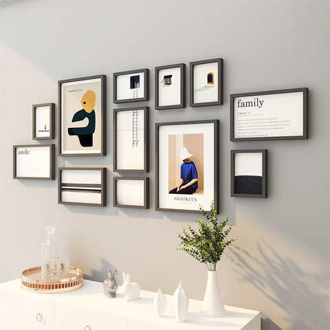 Modern Photo Wall Frame Combination Set