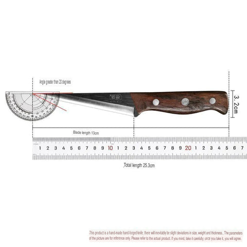 Steel Deboning Knife Meat Slaughtering Tool
