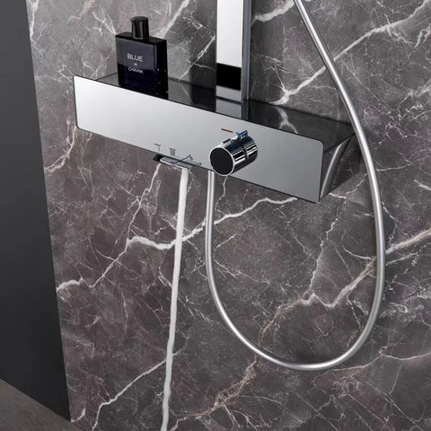 All Copper Shower Head Set Pressurized Shower System