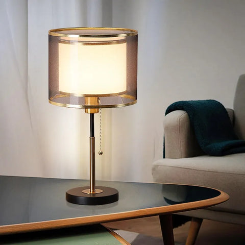 Luxury Bedside Table Lamp Modern Minimalist Design