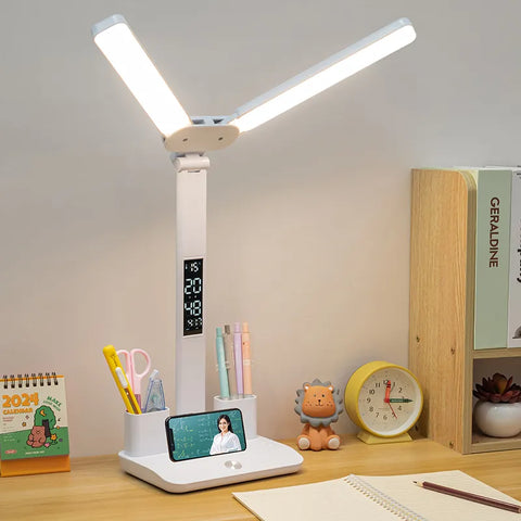 Smart Clock Multifunctional Digital Display Desk Lamp For Students