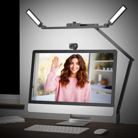 LED Desk Lamp Adjustable Clip On Study Light Eye Care