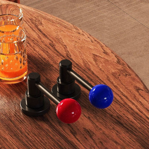 Interior Door Knob Lock Retro Bedroom Silent Handle