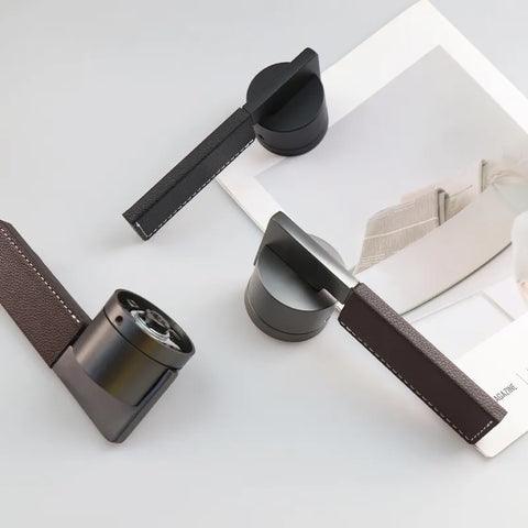 Indoor Silent Door Lock Bedroom Minimalist Wooden Handle