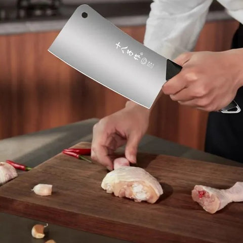 Kitchen Knife Set 7 Piece With Wooden Block Holder