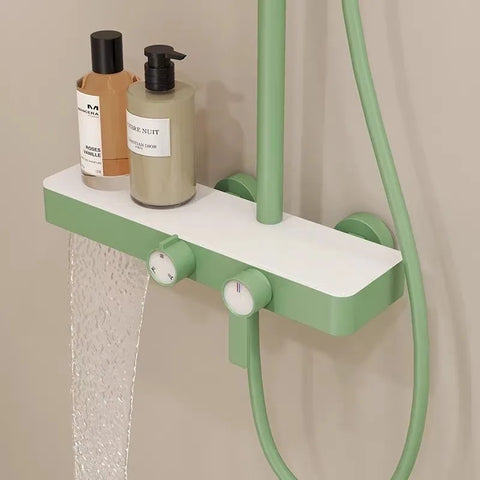 All Copper Shower Head Pressurized Bathroom Set