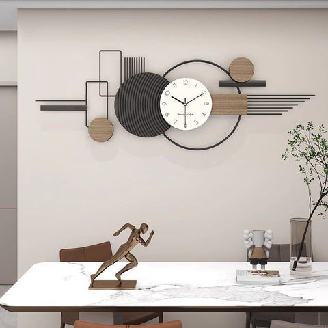 Modern Geometric 3D Wall Clock