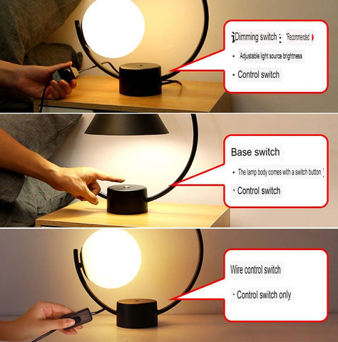 Modern Creative Minimalist Bedside Table Lamp Desktop