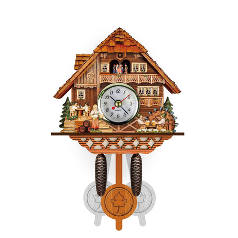 Vintage European Wooden Cuckoo Clock