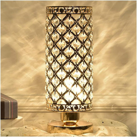 Minimalist Modern Crystal Table Lamp