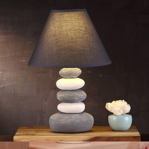 Wabi Sabi Style Table Lamp Bedroom Bedside Lamp