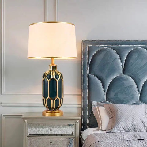High End Elegant Ceramic Table Lamp Simple Creative