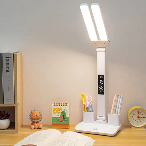 Smart Clock Multifunctional Digital Display Desk Lamp For Students