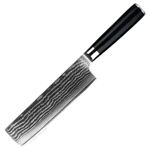 Damascus Steel Kitchen Knife Sharp Chef Meat Cutting
