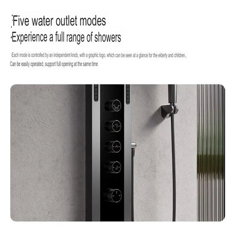 Thermostatic Smart Bathroom Shower Set