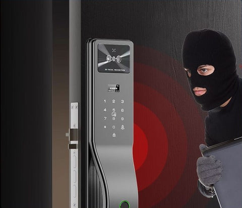 Ai Smart Digital Door Lock Face Palm Recognition Fingerprint