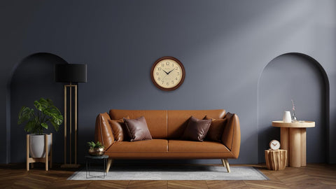 Solid Wood Retro Wall Clock