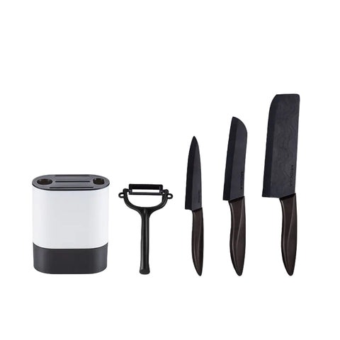 Ceramic Knife Set Kitchen Baby Food 4 To 6 Piece