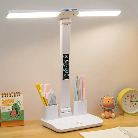 Smart Clock Multifunctional Digital Display Desk Lamp For Students