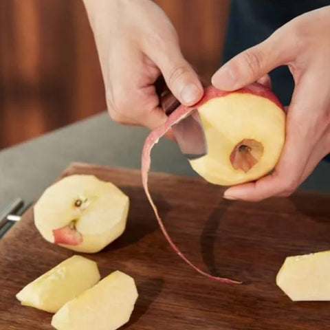 Kitchen Knife Set 7 Piece With Wooden Block Holder