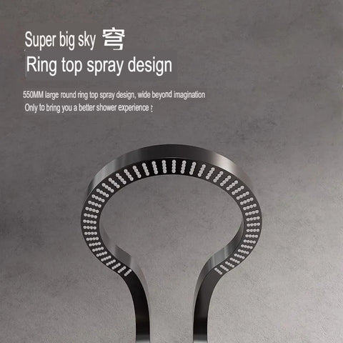 Thermostatic Smart Bathroom Shower Set