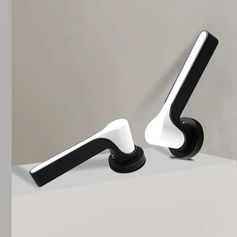 Modern Bedroom Silent Magnetic Door Lock Handle