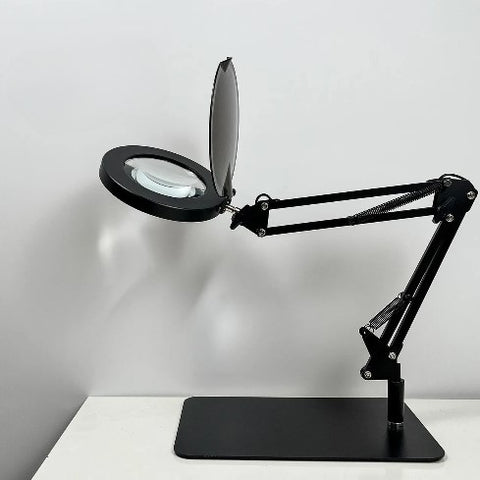 Led Magnifying Lamp With Light Adjustable Desk Clamp
