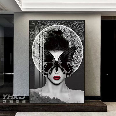 Modern Minimalist Matte Paper Wall Art