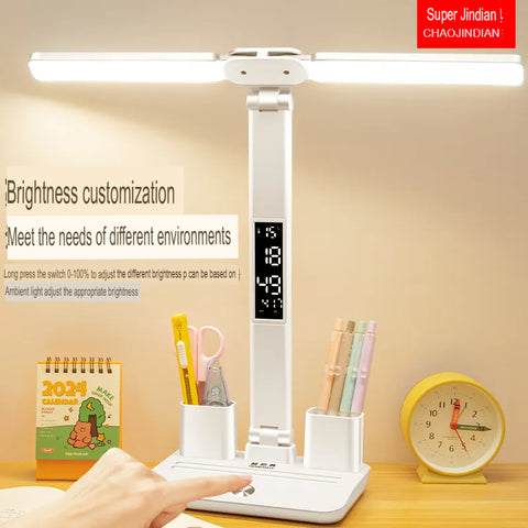 Smart Clock Multifunctional Digital Display Desk Lamp For Students