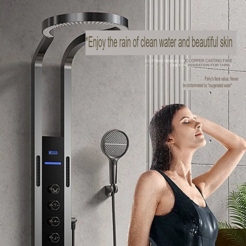 Thermostatic Smart Bathroom Shower Set