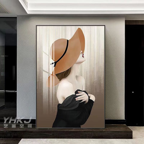 Modern Minimalist Matte Paper Wall Art