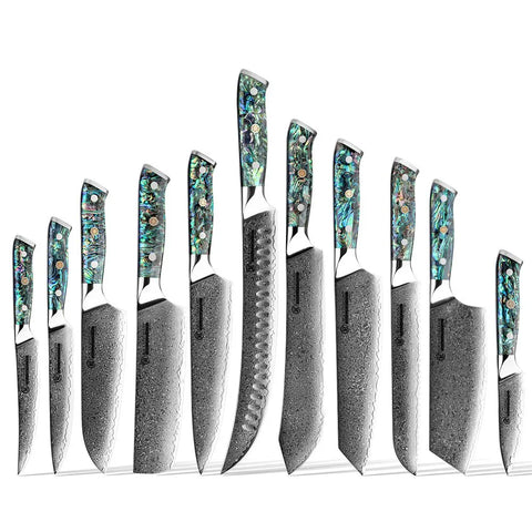 67 Layer Damascus Steel Kitchen Knife Set