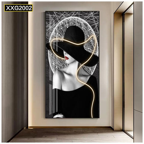 Modern Minimalist Matte Paper Wall Art