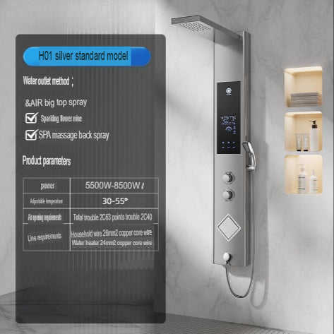 Hanson Electric Water Heater Instant Hot Shower Panel