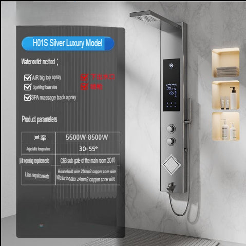 Hanson Electric Water Heater Instant Hot Shower Panel