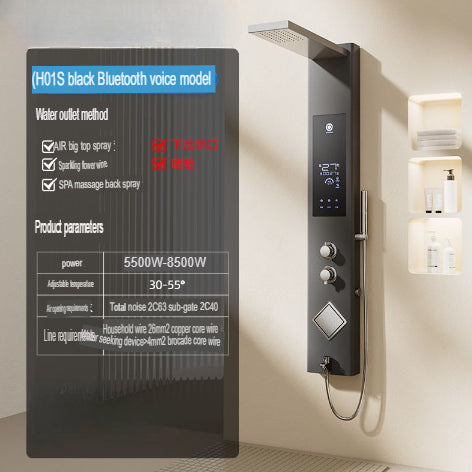 Hanson Electric Water Heater Instant Hot Shower Panel