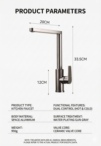 Premium Rotatable Kitchen Faucet Anti Splash