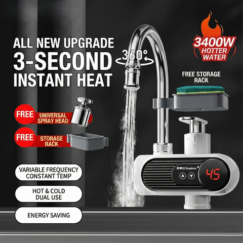 Instant Hot Water Kitchen Faucet