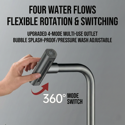 Four Speed Kitchen Faucet Hot Cold