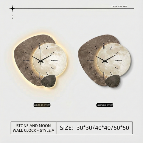 Premium Creamy 3D Wall Clock