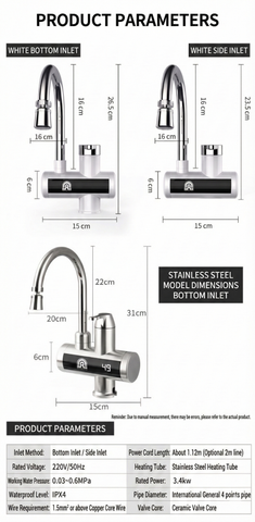 Instant Heating Electric Water Faucet