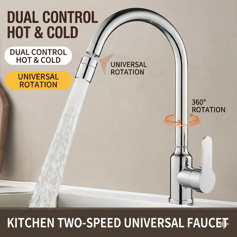 Universal Two Stage Kitchen Faucet
