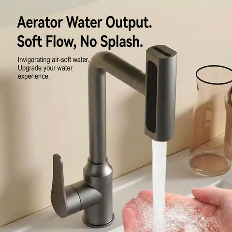 Four Speed Kitchen Faucet Hot Cold