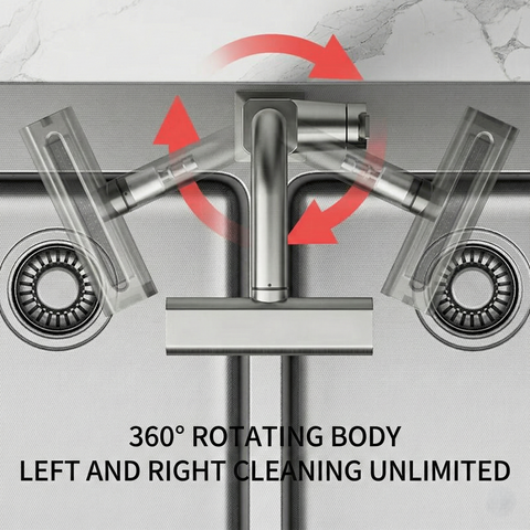 Stainless Steel Pull Out Kitchen Faucet