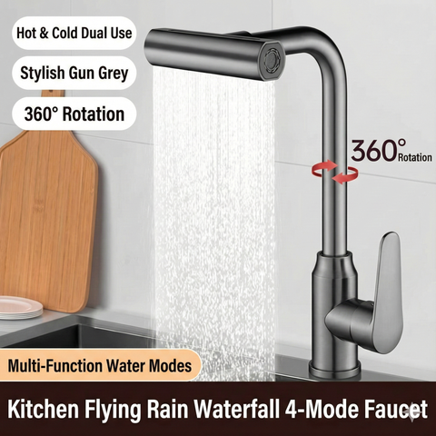 Flying Rain Waterfall Kitchen Faucet